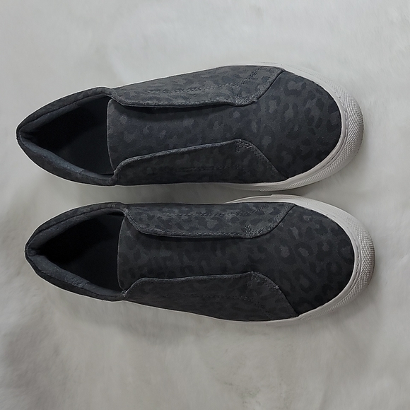 J/Slides Luv Leopard-print Suede Sneakers In Grey Leopard - Picture 3 of 7